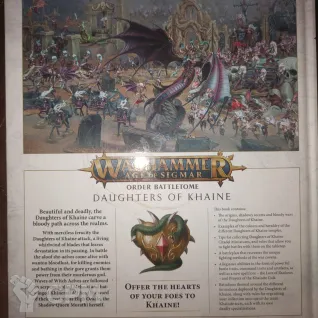 Описание картинки Daughters of Khaine Battletome 2018 от Gy80 по цене 2 000руб | Свободный Рынок Миниатюр - СРМ