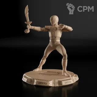 Описание картинки White Ranger Фигурка (Power Rangers) от GAS3TXD  по цене 2 900руб | Свободный Рынок Миниатюр - СРМ
