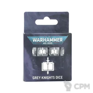 Описание картинки Warhammer 40k: Dice Set - Grey Knights от Trazyn's Collection по цене 2 930руб | Свободный Рынок Миниатюр - СРМ