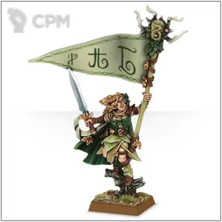 Описание картинки Standard Bearer от OldHammer Мастерская по цене 400руб | Свободный Рынок Миниатюр - СРМ