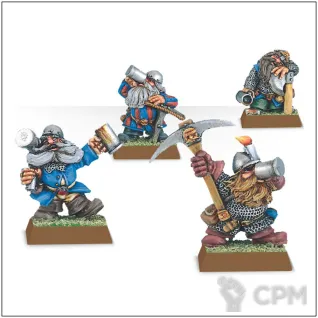 Описание картинки Drunken Dwarf х4 от OldHammer Мастерская по цене 600руб | Свободный Рынок Миниатюр - СРМ