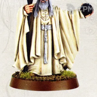 Описание картинки Saruman with a palantir от  по цене 300руб | Свободный Рынок Миниатюр - СРМ
