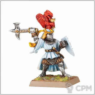 Описание картинки Paladin with Hammer and Shield от OldHammer Мастерская по цене 350руб | Свободный Рынок Миниатюр - СРМ
