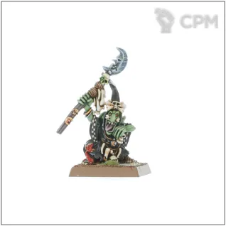 Описание картинки Night Goblin Shaman от OldHammer Мастерская по цене 300руб | Свободный Рынок Миниатюр - СРМ