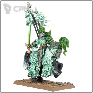 Описание картинки Bretonnia The Green Knight от OldHammer Мастерская по цене 550руб | Свободный Рынок Миниатюр - СРМ