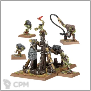 Описание картинки Goblin Rock Lobber от OldHammer Мастерская по цене 1 000руб | Свободный Рынок Миниатюр - СРМ