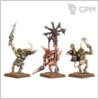 Описание картинки Daemons of Chaos Plaguebearers of Nurgle Command classic от OldHammer Мастерская по цене 500руб | Свободный Рынок Миниатюр - СРМ