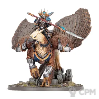 Описание картинки Iridan the Witness Lord-Vigilant on Morrgryph Дуалкит от WastelandMiniatures по цене 1 500руб | Свободный Рынок Миниатюр - СРМ