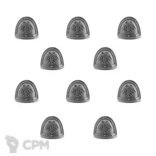 Описание картинки Raven Guard MKII Shoulder Pads MK2 от Red Rooster по цене 429руб | Свободный Рынок Миниатюр - СРМ