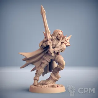 Описание картинки Вампир, Искатель Крови 5 (Vampire, Blood Seeker 5) от Gabrigame_Print по цене 270руб | Свободный Рынок Миниатюр - СРМ