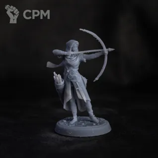 Описание картинки Человек/Полу Эльф/Плут/Охотник/Следопыт от Dark Craft Hobby по цене 260руб | Свободный Рынок Миниатюр - СРМ