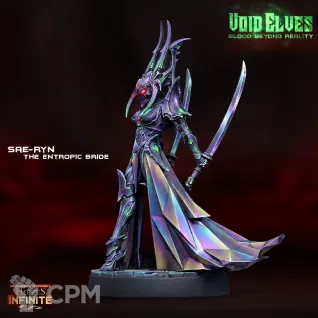 Описание картинки Dark Elves/Sae-Ryn от Barduck Miniatures по цене 289руб | Свободный Рынок Миниатюр - СРМ