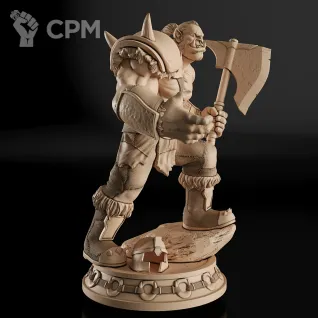 Описание картинки Orc Warrior Фигурка (World of Warcraft) от GAS3TXD  по цене 4 200руб | Свободный Рынок Миниатюр - СРМ