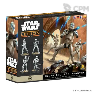 Описание картинки Star Wars: Legion - Clone Troopers Infantry от StarkLogistics по цене 5 145руб | Свободный Рынок Миниатюр - СРМ