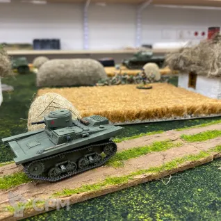 Описание картинки Советский плавающий танк Т-37А / масштаб 1:56/ 28мм от DModels по цене 650руб | Свободный Рынок Миниатюр - СРМ