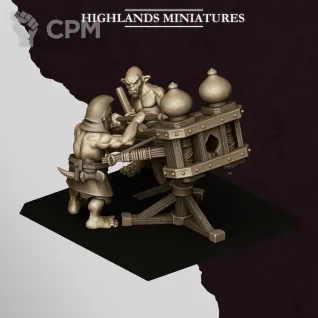 Описание картинки HOBGOBLIN BALLISTA от Wardog Workshop по цене 500руб | Свободный Рынок Миниатюр - СРМ