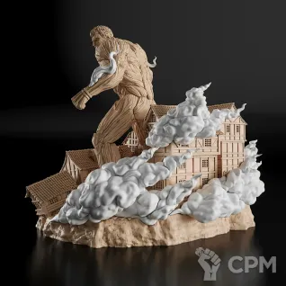Описание картинки Armored Titan Фигурка (Attack On Titan) от GAS3TXD  по цене 7 900руб | Свободный Рынок Миниатюр - СРМ