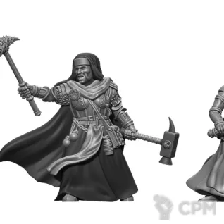 Описание картинки Sisters of Sigmar - Matriarch ver.2 от 3Д печать миниатюр по цене 440руб | Свободный Рынок Миниатюр - СРМ