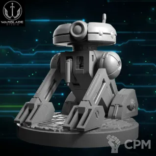 Описание картинки T3-M4 - Star Wars Shatterpoint от Critical Print по цене 180руб | Свободный Рынок Миниатюр - СРМ