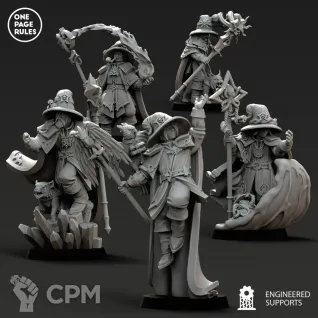 Описание картинки Master Mage / Empire Wizard / Маг / Колдун / Чарадей от MrMetalHorror по цене 275руб | Свободный Рынок Миниатюр - СРМ