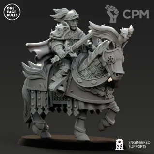 Описание картинки Mount Captain of the Empire от MrMetalHorror по цене 650руб | Свободный Рынок Миниатюр - СРМ