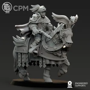 Описание картинки Mount Captain of the Empire от MrMetalHorror по цене 650руб | Свободный Рынок Миниатюр - СРМ