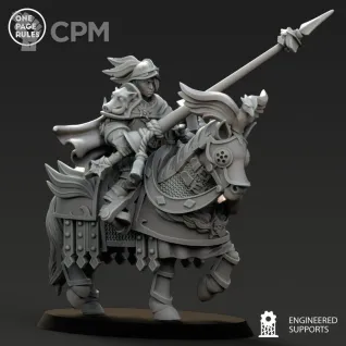 Описание картинки Mount Captain of the Empire от MrMetalHorror по цене 650руб | Свободный Рынок Миниатюр - СРМ
