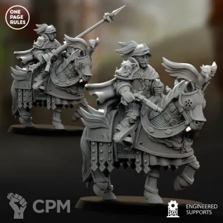 Описание картинки Mount Captain of the Empire от MrMetalHorror по цене 650руб | Свободный Рынок Миниатюр - СРМ