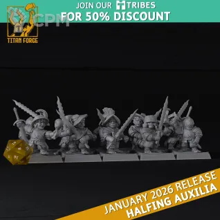 Описание картинки The Hobbit/Heavy Infantry от Barduck Miniatures по цене 1 789руб | Свободный Рынок Миниатюр - СРМ