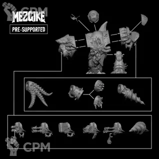 Описание картинки Helbrut of Nurgle от MrMetalHorror по цене 1 300руб | Свободный Рынок Миниатюр - СРМ