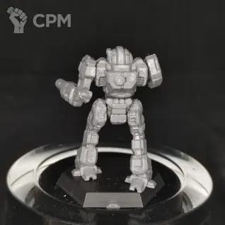 Описание картинки Энфорсер ENF-4R (50 тонн) от Dwarf Pirate Foundry по цене 450руб | Свободный Рынок Миниатюр - СРМ
