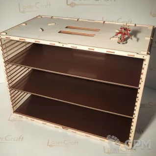 Описание картинки DFs30 Переноска для миниатюр (без экрана) от StudioOtolega по цене 5 350руб | Свободный Рынок Миниатюр - СРМ