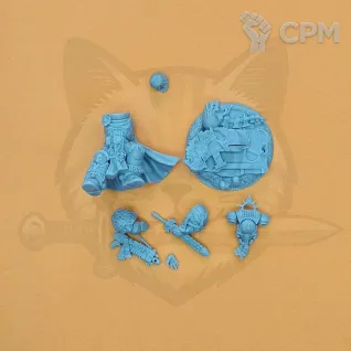 Описание картинки Blood Angels Captain от  по цене 450руб | Свободный Рынок Миниатюр - СРМ