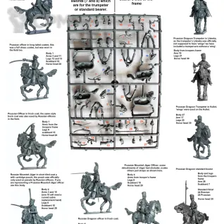Описание картинки RPN100  Allied Cavalry (1812-1815 Prussian/Russian Dragoons) от Base 28 по цене 3 500руб | Свободный Рынок Миниатюр - СРМ
