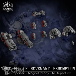 Описание картинки Redemptor Dreadnought от Saudad по цене 2 000руб | Свободный Рынок Миниатюр - СРМ