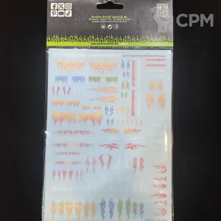 Описание картинки Waterslide Decals - World on Fire (Green stuff world) от Akella по цене 1 200руб | Свободный Рынок Миниатюр - СРМ