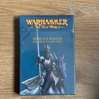 Описание картинки High Elf Realms Reference Card Pack от zurdo по цене 3 200руб | Свободный Рынок Миниатюр - СРМ