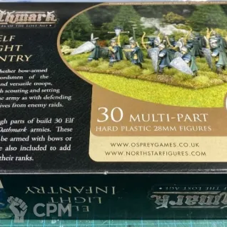 Описание картинки Elf Light Infantry от Base 28 по цене 3 625руб | Свободный Рынок Миниатюр - СРМ