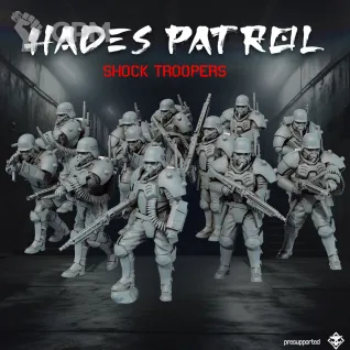 Описание картинки hades patrol shock troopers от Manufactorum76 по цене 1 900руб | Свободный Рынок Миниатюр - СРМ