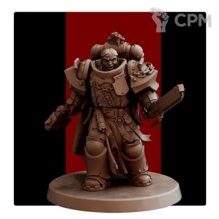 Описание картинки Отряд Темпларов #2 от 3D Wargaming по цене 1 050руб | Свободный Рынок Миниатюр - СРМ