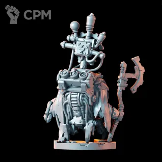 Описание картинки Орк техно-мек от Mind Mash print  по цене 990руб | Свободный Рынок Миниатюр - СРМ