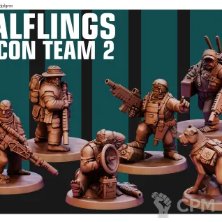 Описание картинки Ratlings Recon Team от Печатный подвальчик по цене 385руб | Свободный Рынок Миниатюр - СРМ