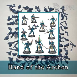 Описание картинки Kill Team: Hand of the Archon от SaJRa по цене 900руб | Свободный Рынок Миниатюр - СРМ