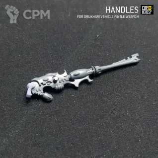 Описание картинки Handles for Drukhari Vehicle Pintle Weapon от Cup of Heresy по цене 10руб | Свободный Рынок Миниатюр - СРМ