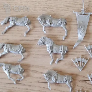 Описание картинки Haradrim Raiders. от Серж по цене 1 400руб | Свободный Рынок Миниатюр - СРМ