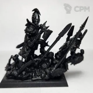 Описание картинки Lord/Champion of Chaos (Harry the Hammer XXV Anniversary), оригинал металл в грунте от Shamkin по цене 10 000руб | Свободный Рынок Миниатюр - СРМ