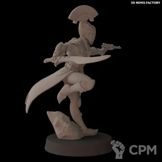 Описание картинки Harlequin Troupe (10шт) от Studio Cockatoo по цене 1 815руб | Свободный Рынок Миниатюр - СРМ
