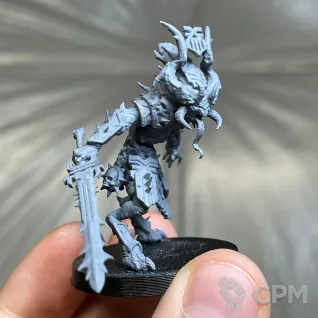 Описание картинки Bloodmaster Herald of Khorne от 3Д печать миниатюр по цене 317руб | Свободный Рынок Миниатюр - СРМ