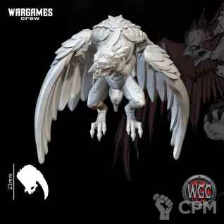 Описание картинки Minaret Birds (Harpies) от PocketSized Prints по цене 300руб | Свободный Рынок Миниатюр - СРМ