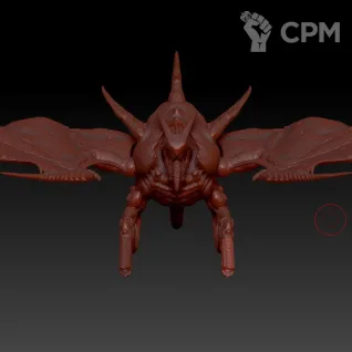 Описание картинки Harpy от MrMetalHorror по цене 1 500руб | Свободный Рынок Миниатюр - СРМ